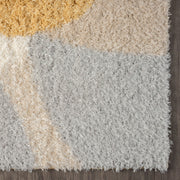 Deluxe Gold Shaggy Runner Rug