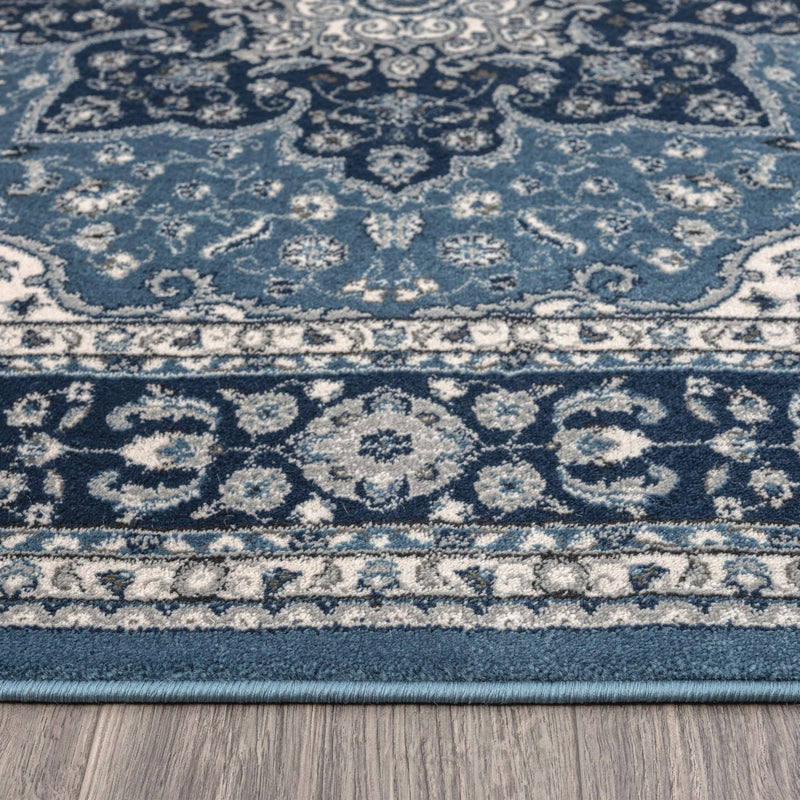 Lava Sahara Navy Runner Rug
