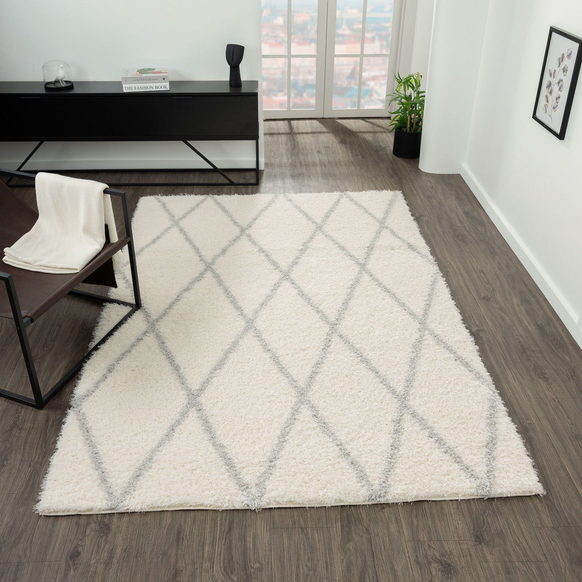 Deluxe Sand Shaggy Rug — SydneyRugsOnline