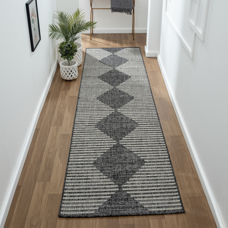 Outward Ebony Runner Rug