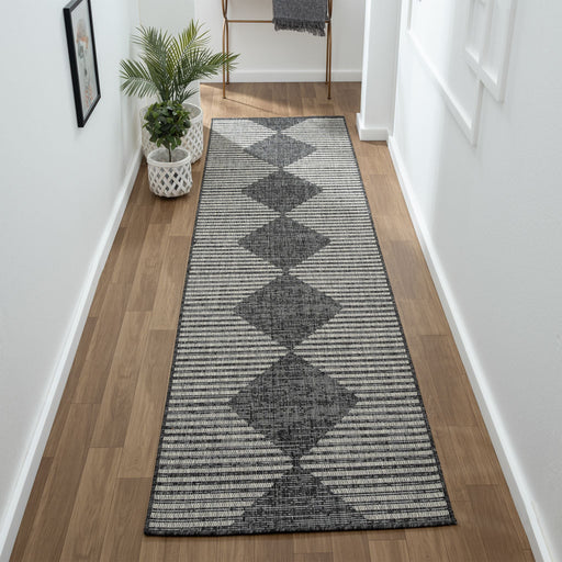 Outward Ebony Runner Rug