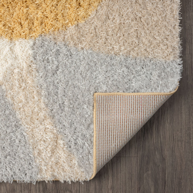 Deluxe Gold Shaggy Rug