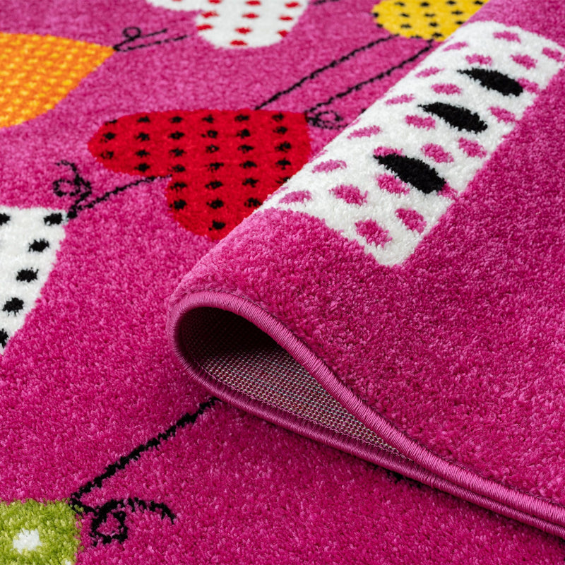 KidsVillage Elephent Pink Rug