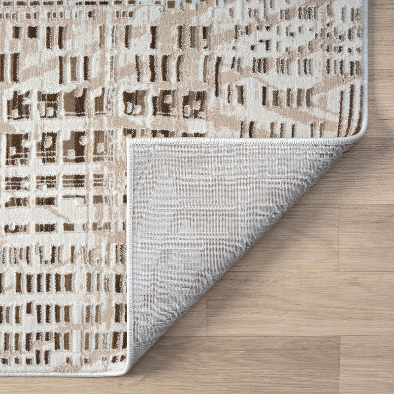 Legend Drama Taupe Runner Rug